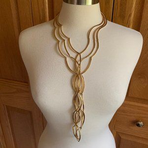 NEST JEWELRY - Twisted Arc Y-Necklace - Like New
